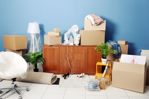 Careful packing for fragile items during a Brockley house move