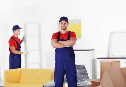 Man with a van in Brockley helping with local moving services