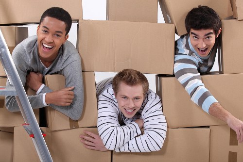 Commercial removals van service supporting a small business move in Brockley