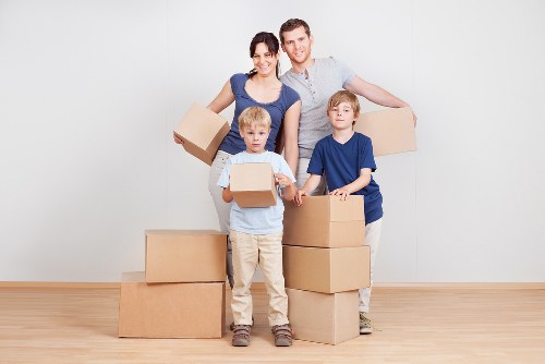 Residential and commercial moving van service in Brockley