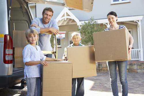 Local moving van service for flats and houses in Brockley