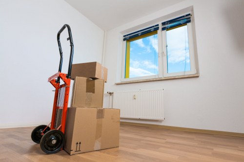 Professional Brockley van service handling furniture and boxes