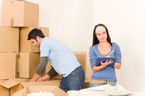 Small business relocation with a man and van in Brockley