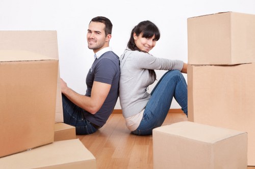 Accessibility request section for Brockley moving services