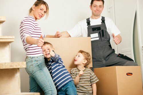 Professional support for house removals in Brockley